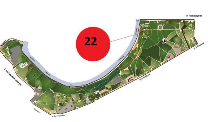 Нестационарный объект_Павильон.Участок, на котором размещается объект.г. Москва, территория ГАУК г. Москвы ПКиО _Фили_, пересечение ул. Барклая и ул. Новозаводская.JPG