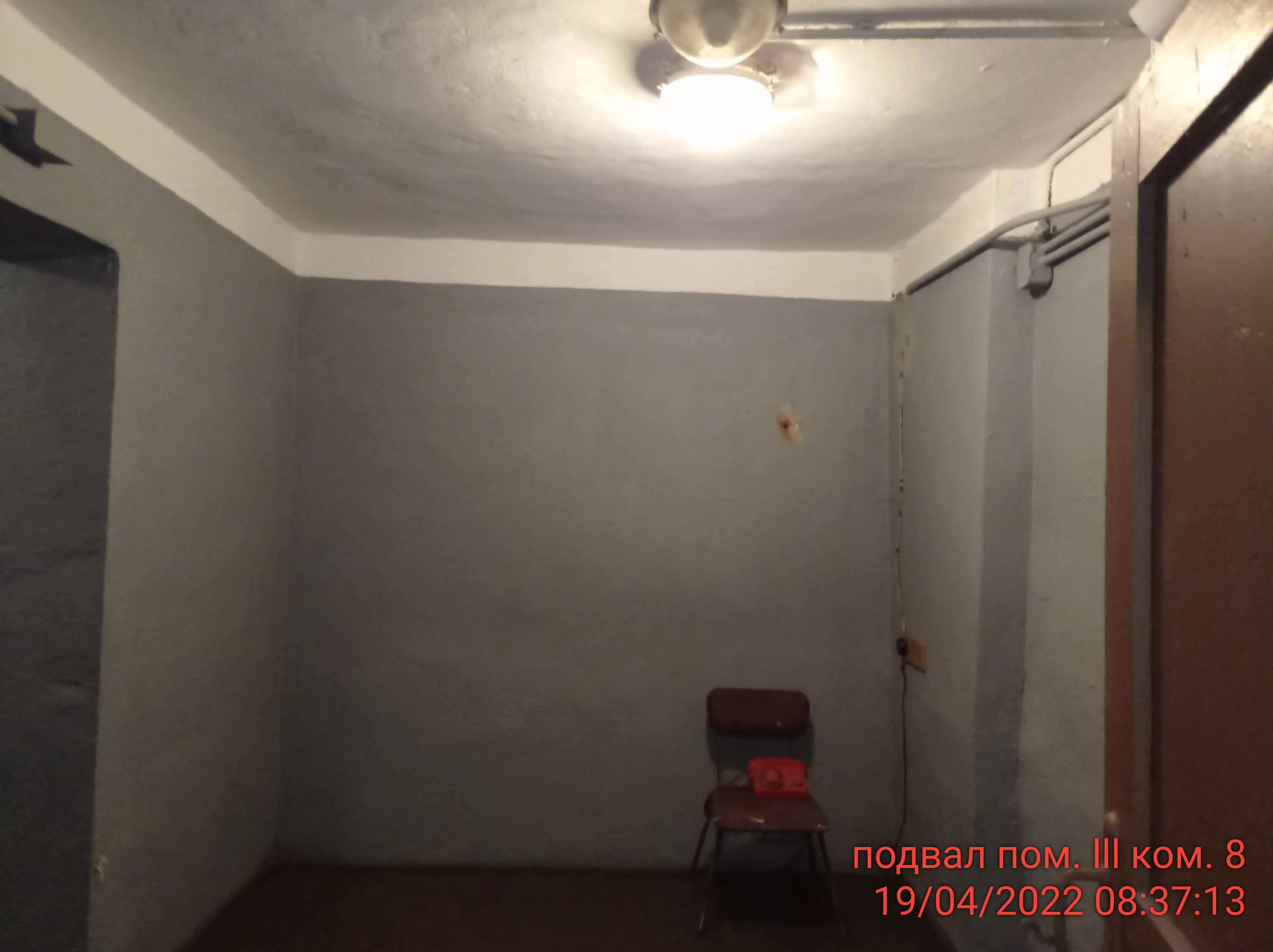 Нежилое помещение.Каждое помещение_комната, входящее в состав реализуемого объекта .Российская Федерация, город Москва, внутригородская территория муниципальный округ Восточный, посёлок Акулово, дом 20 - Подвал _ 0 Подвал _ 0_11.jpg