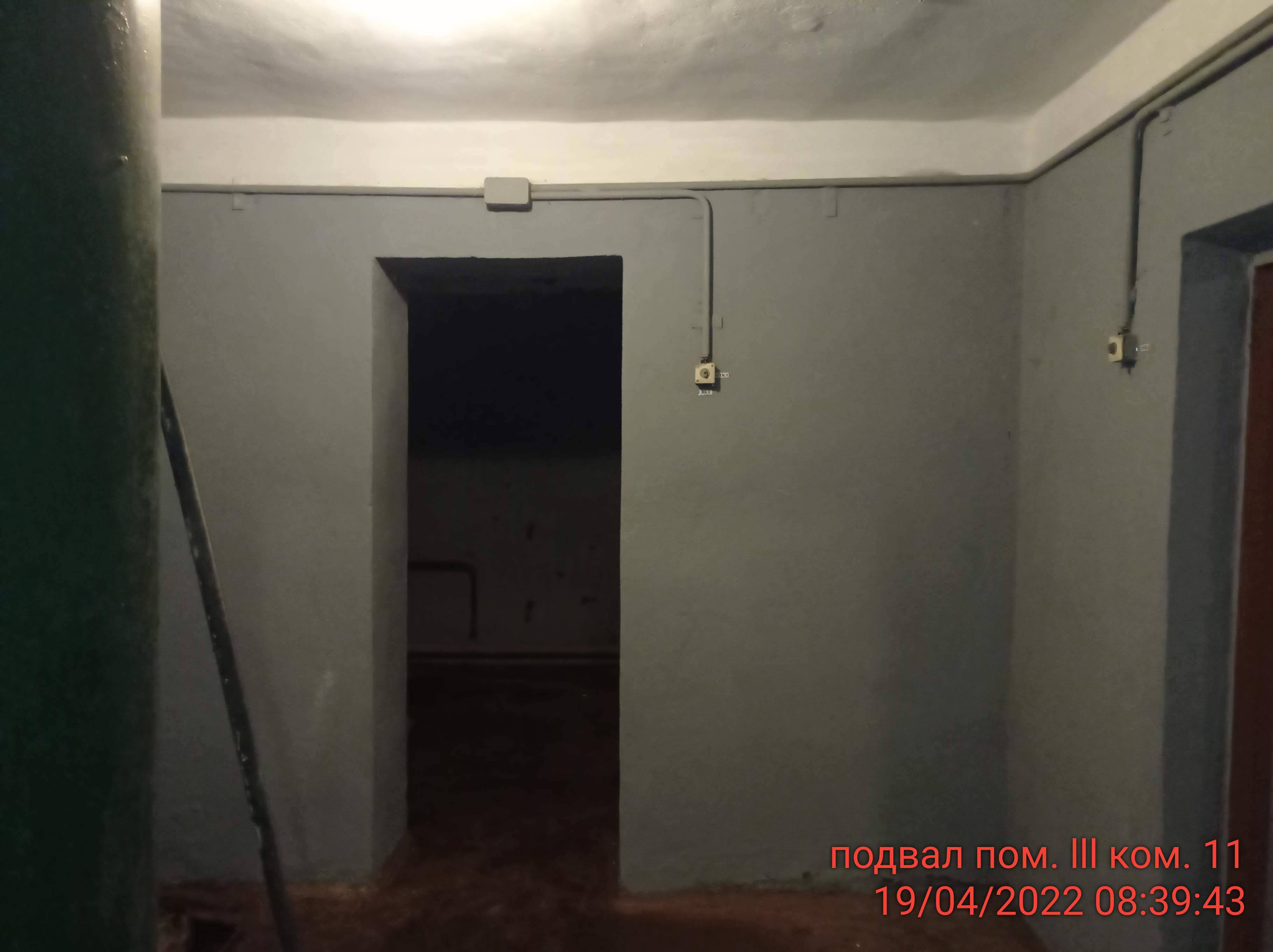 Нежилое помещение.Каждое помещение_комната, входящее в состав реализуемого объекта .Российская Федерация, город Москва, внутригородская территория муниципальный округ Восточный, посёлок Акулово, дом 20 - Подвал _ 0 Подвал _ 0_12.jpg