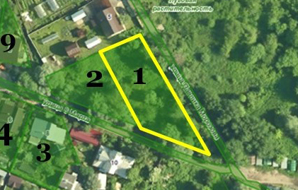 Земельный участок.План объекта.Российская Федерация, город Москва, внутригородская территория муниципальный округ Южное Бутово, улица Павлика Морозова, земельный участок 6.jpg