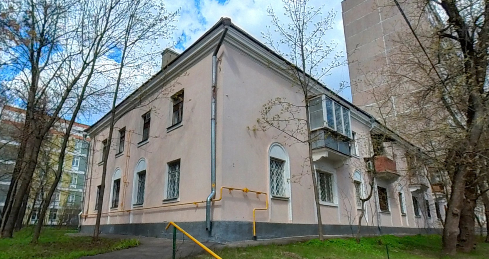 Квартира.Общий фасад здания.город Москва, Вересковая улица, дом 7 - этаж 1, квартира 8 8.jpg