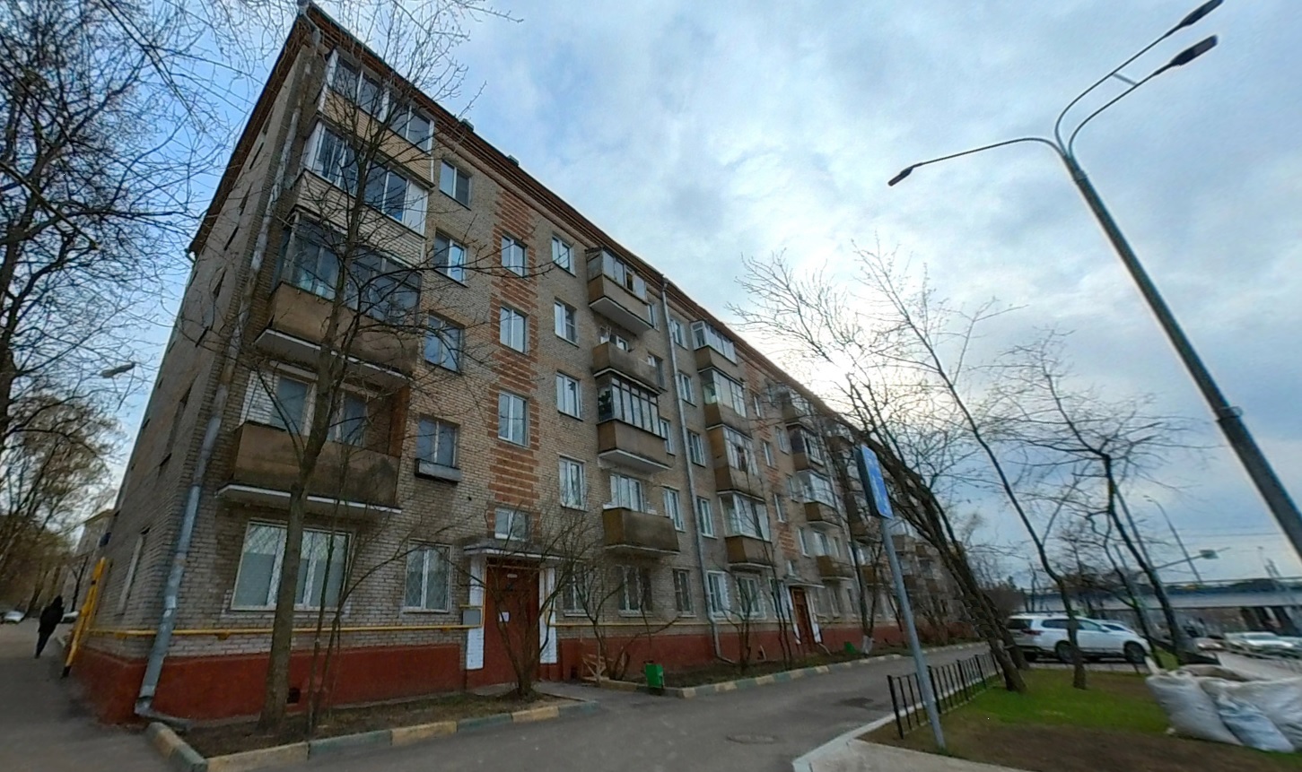 Квартира.Общий фасад здания.город Москва, Ботаническая улица, дом 16 - Этаж _ 5 80.jpg