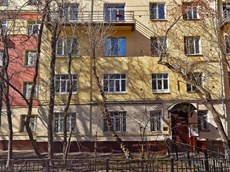 Квартира.Общий фасад здания.город Москва, Уланский переулок, дом 11А - этаж 1, квартира 2.jpg