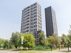 Нежилое помещение.Общий фасад здания.Российская Федерация, город Москва, внутригородская территория муниципальный округ Солнцево, улица Щорса, дом 15 - Этаж 1, пом. 2Н.jpg