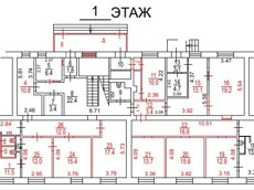 Нежилое помещение.План этажа _поэтажный_ с указанием границ реализуемого объекта.город Москва, Рижский проезд, дом 7 - не указано не указано.jpg