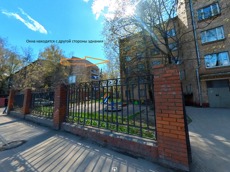 Квартира.Фасад здания с выделенными окнами реализуемого объекта.город Москва, Автомоторная улица, дом 3, корпус 2 - 1 7.jpg