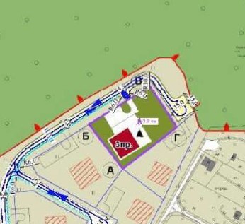 Земельный участок.План объекта.г. Москва, п. Новофедоровское, д. Зверево, проезд Александровский, вл. 18.jpg