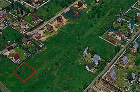 Земельный участок.План объекта.г. Москва, п. Новофедоровское, д. Руднево, ул. Задорная, вл. 19.jpg