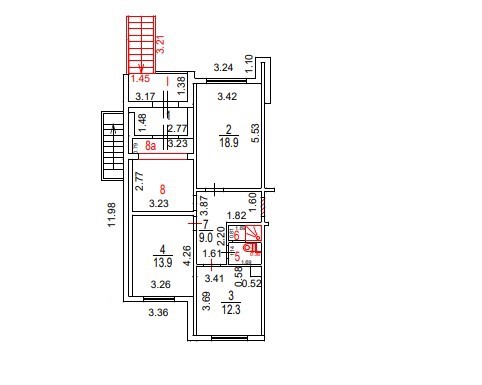 Нежилое помещение.План этажа _поэтажный_ с указанием границ реализуемого объекта.город Москва, Беломорская улица, дом 20, корпус 3 - не указано не указано.jpg