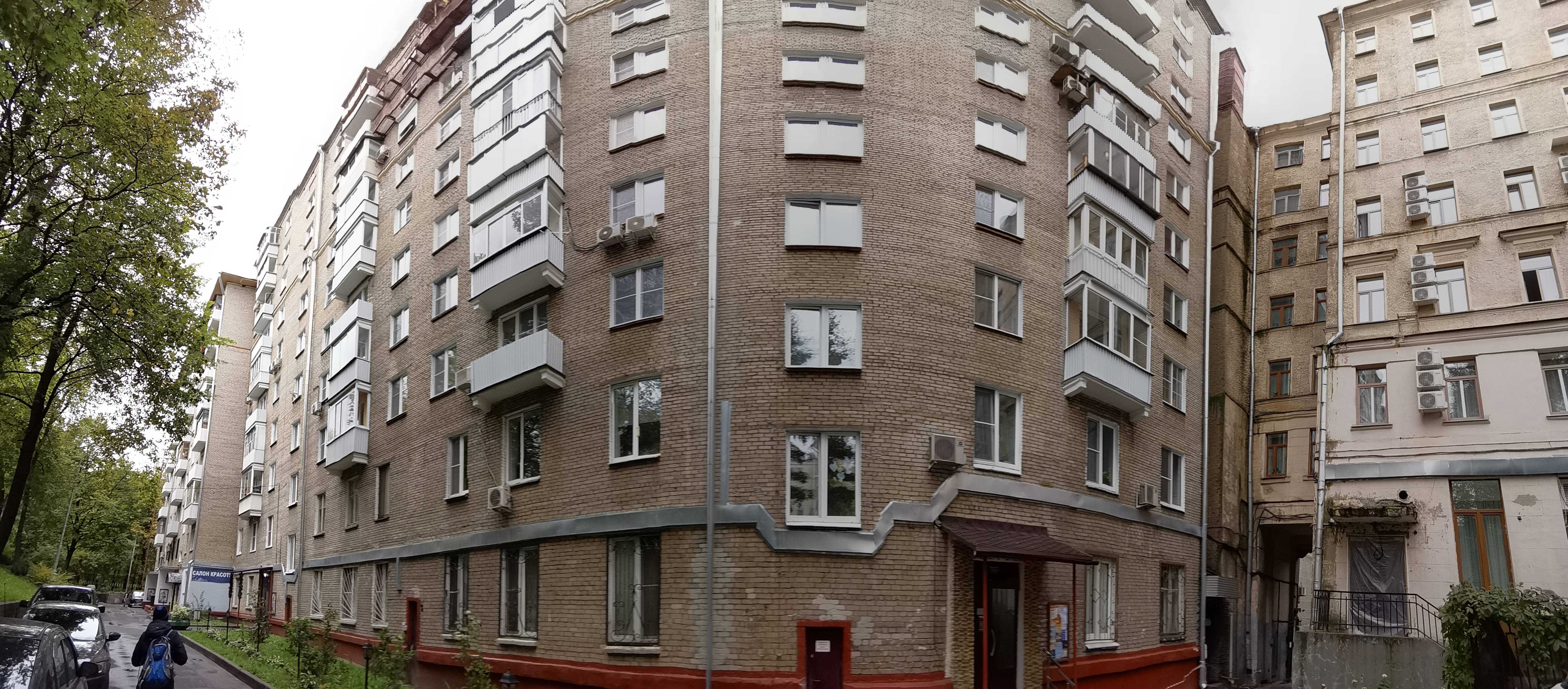 Квартира.Общий фасад здания.Российская Федерация, город Москва, внутригородская территория муниципальный округ Мещанский, улица Дурова, дом 3_13 - цокольный этаж 0, кв. 1.jpg