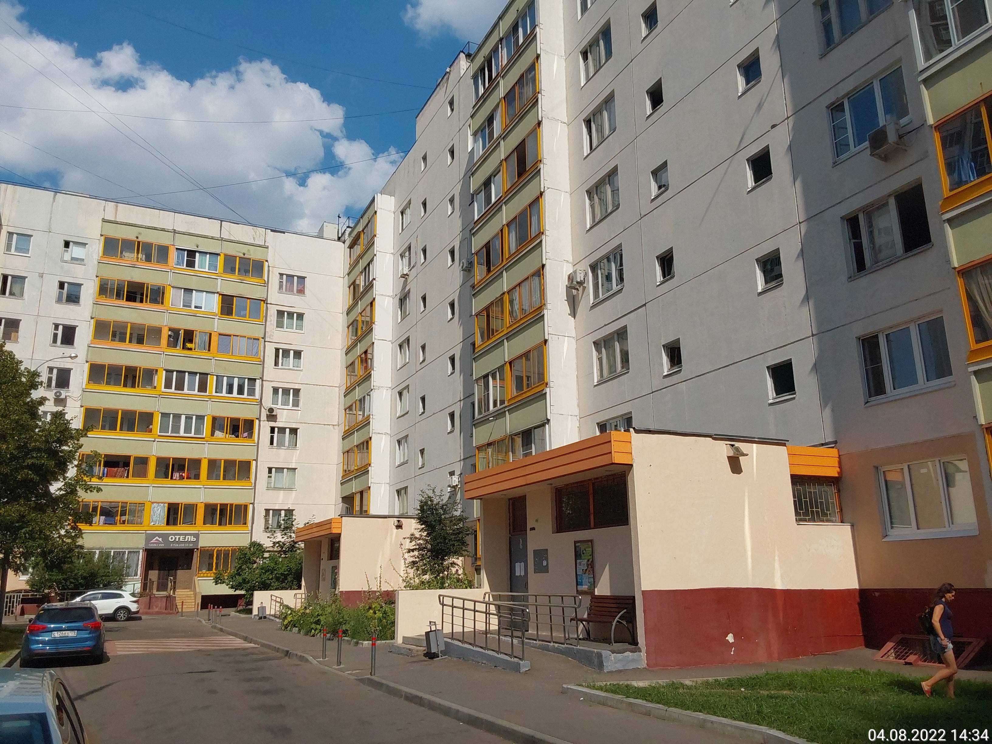 Нежилое помещение.Общий фасад здания.город Москва, улица Маршала Баграмяна, дом 3 - Этаж_ 1 пом. XII.jpg