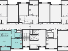 ГП16915513.Квартира. Договор долевого участия.План этажа _поэтажный_ с указанием границ реализуемого объекта.jpg