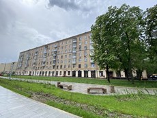 Нежилое помещение.Общий фасад здания.Российская Федерация, город Москва, внутригородская территория муниципальный округ Бутырский, улица Руставели, дом 19 - не указано не указано.JPG