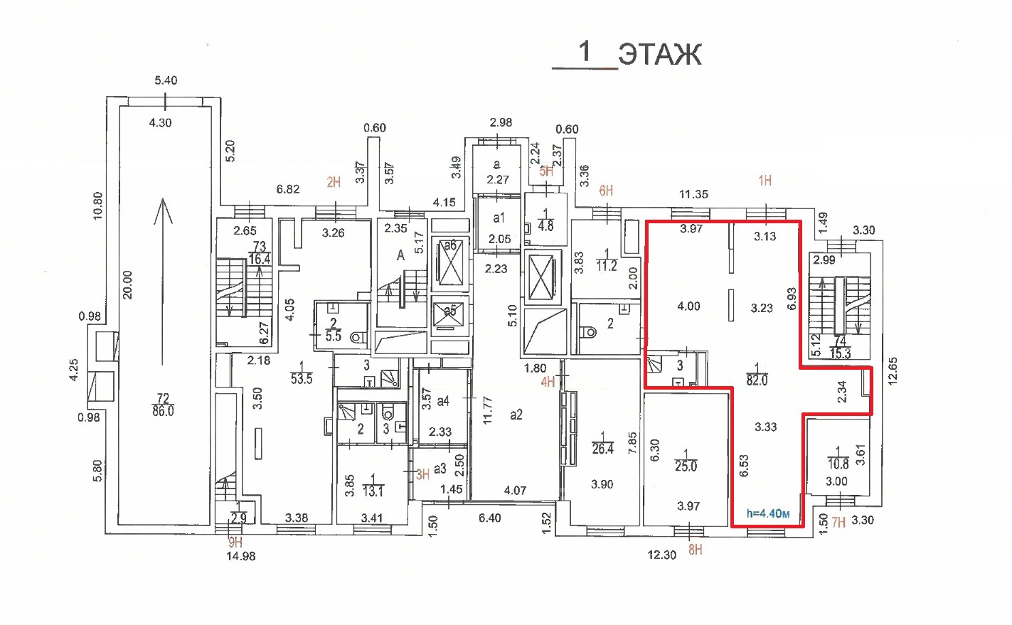 ГП16921988.Нежилое помещение.План этажа _поэтажный_ с указанием границ реализуемого объекта_2.jpg