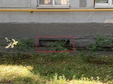 Нежилое помещение.Фасад здания с выделенными окнами реализуемого объекта.город Москва, 5-я улица Ямского Поля, дом 23, корпус 1 - не указано не указано.JPG