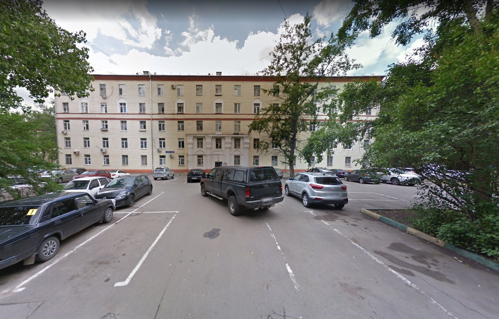 Квартира.Общий фасад здания.Российская Федерация, город Москва, внутригородская территория муниципальный округ Соколиная Гора, 5-я улица Соколиной Горы, дом 21, корпус 2 - Этаж _ 1, кв. 2 2.jpg