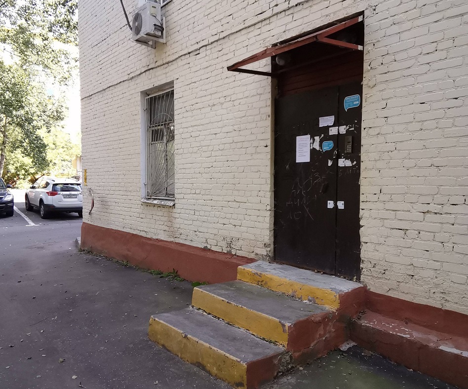 Квартира.Входная группа объекта.Российская Федерация, город Москва, внутригородская территория муниципальный округ Соколиная Гора, 5-я улица Соколиной Горы, дом 21, корпус 2 - Этаж _ 1, кв. 2 2.jpg