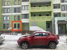 ГП16917536.Нежилое помещение.Фасад здания с выделенными окнами реализуемого объекта.jpg