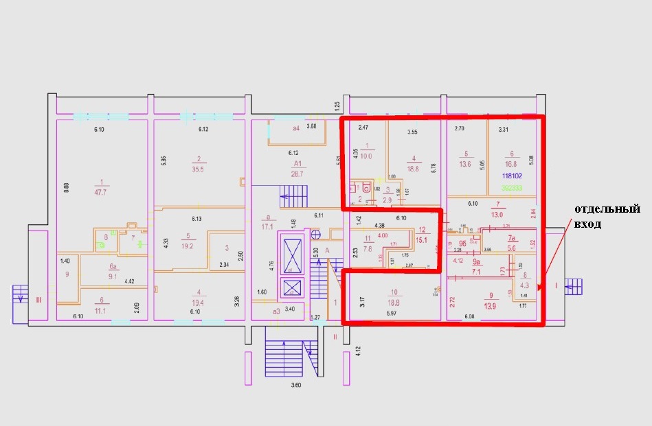 ГП16820536.Нежилое помещение.План этажа _поэтажный_ с указанием границ реализуемого объекта.JPG