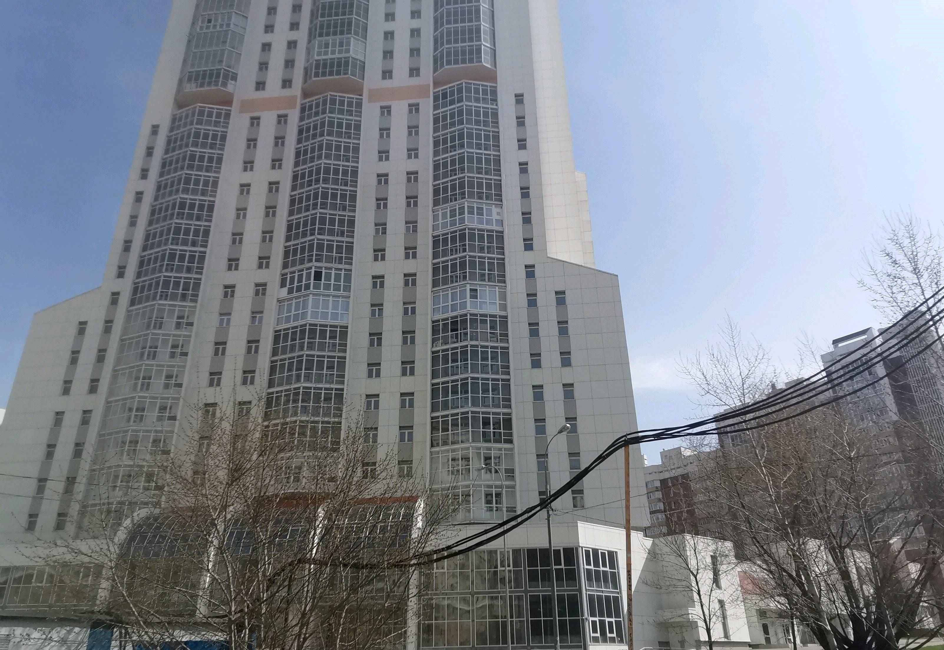 Нежилое помещение.Общий фасад здания.г. Москва, ул. Мосфильмовская, Дом 55 - Этаж _ 2 Этаж _ 2.jpg