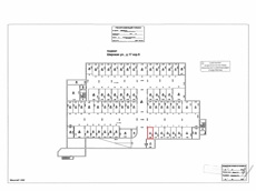 Машино-место.План этажа _поэтажный_ с указанием границ реализуемого объекта.Российская Федерация, город Москва, внутригородская территория муниципальный округ Северное Медведково, Широкая улица, дом 17, корпус 6 - подвал пом. м.м.1-ком.1.jpg