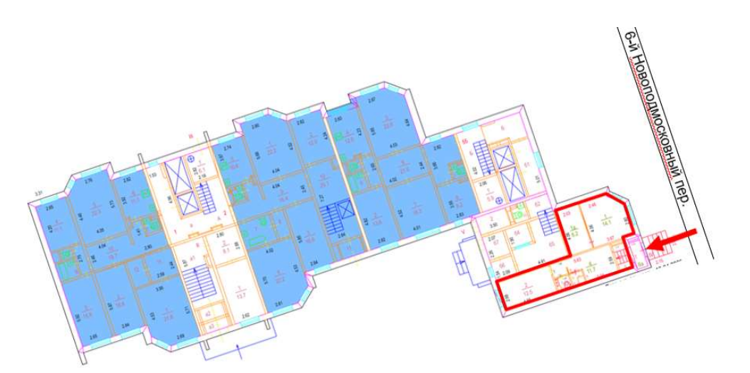 ГП16936502.Нежилое помещение.План этажа _поэтажный_ с указанием границ реализуемого объекта.PNG