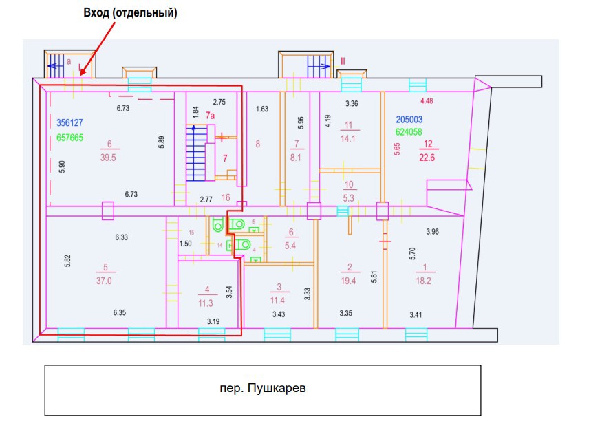 ГП16945806.Нежилое помещение.План этажа _поэтажный_ с указанием границ реализуемого объекта.jpg