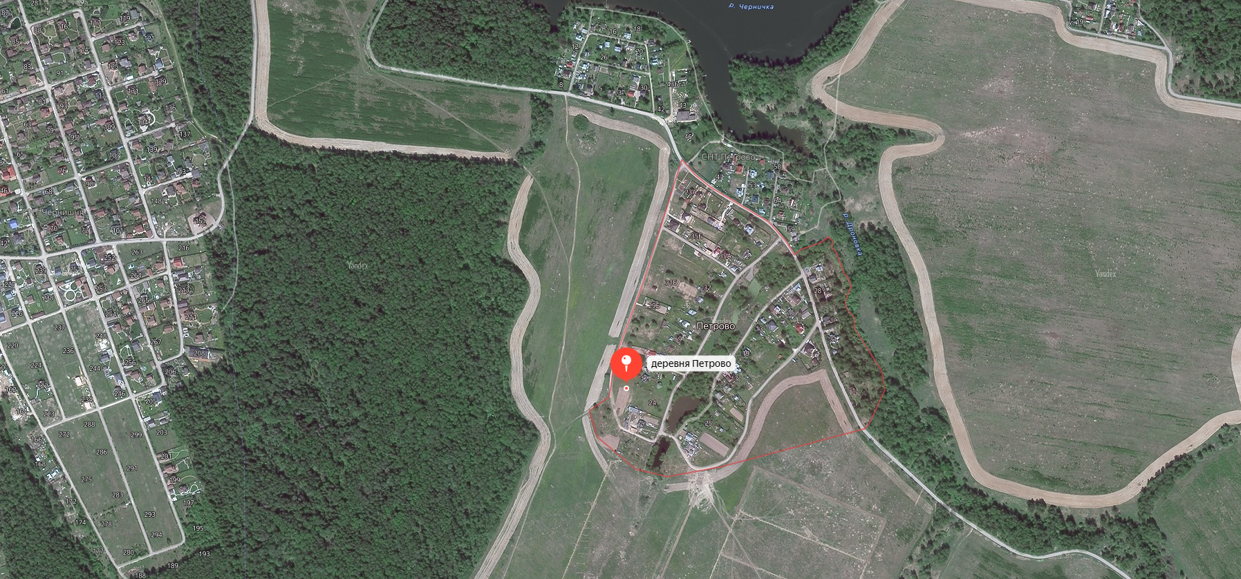 ГП16951894.Земельный участок.Положение объекта относительно близлежащих дорог или автомагистралей.PNG