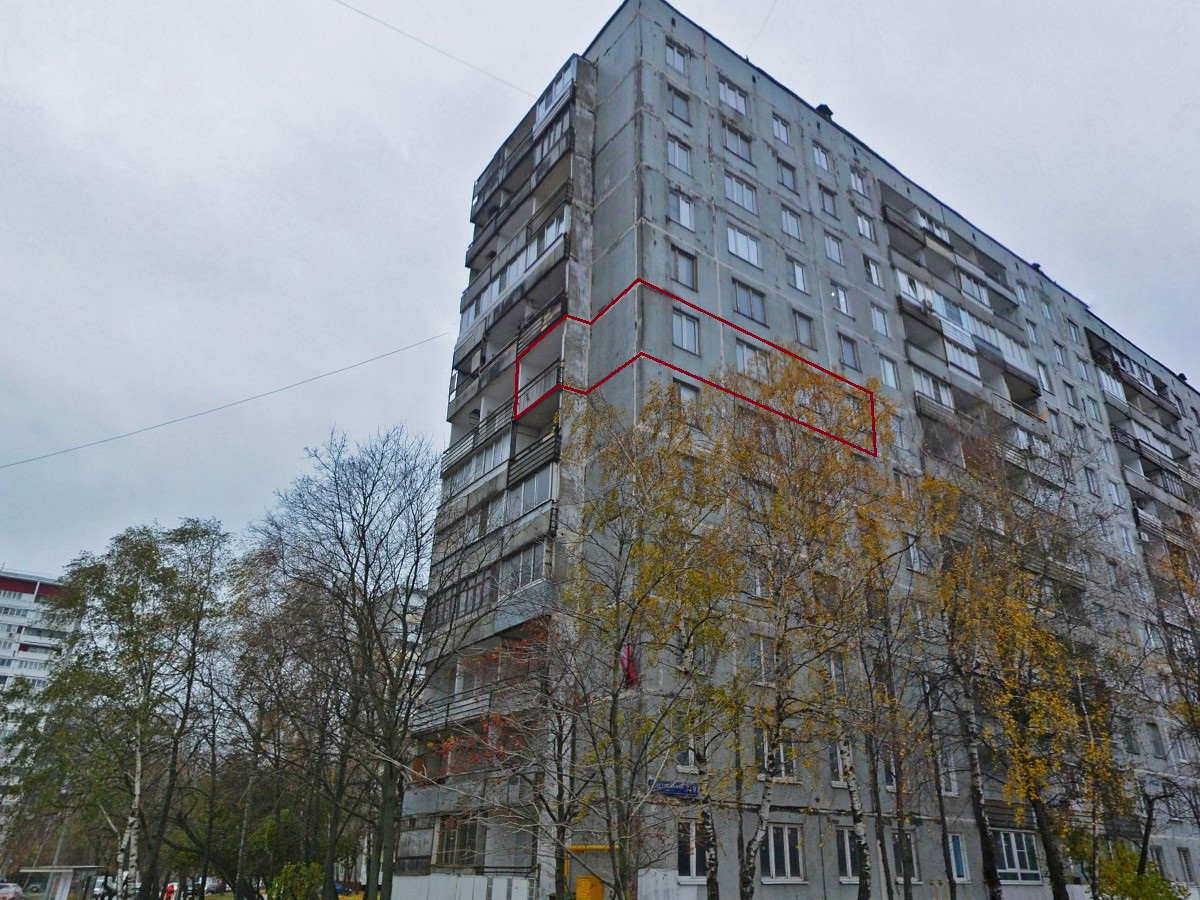 ГП16953664.Квартира.Фасад здания с выделенными окнами реализуемого объекта.jpg