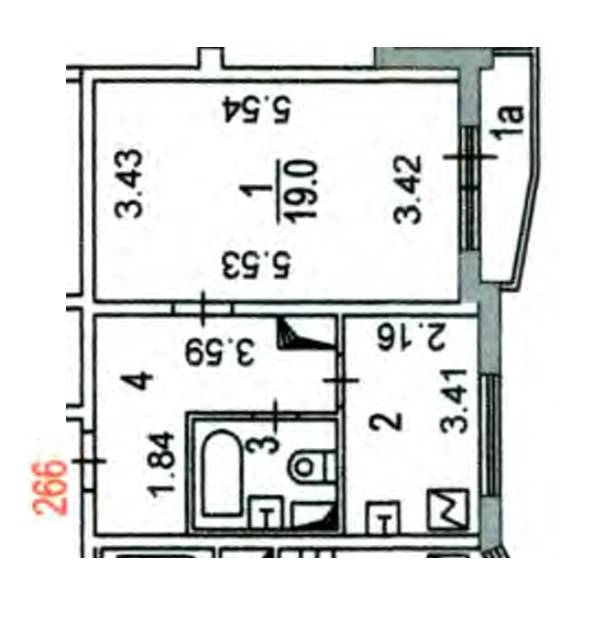 ГП16960255.Квартира.План этажа (поэтажный) с указанием границ реализуемого объекта.jpg