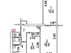 ГП16960274.Квартира.План этажа (поэтажный) с указанием границ реализуемого объекта.jpg