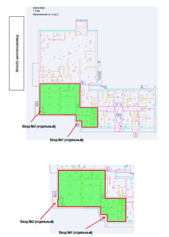 ГП16834031.Нежилое помещение.План этажа (поэтажный) с указанием границ реализуемого объекта.png