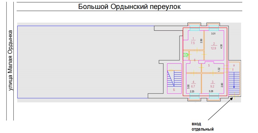 ГП16962699.Нежилое помещение.План этажа (поэтажный) с указанием границ реализуемого объекта.jpg