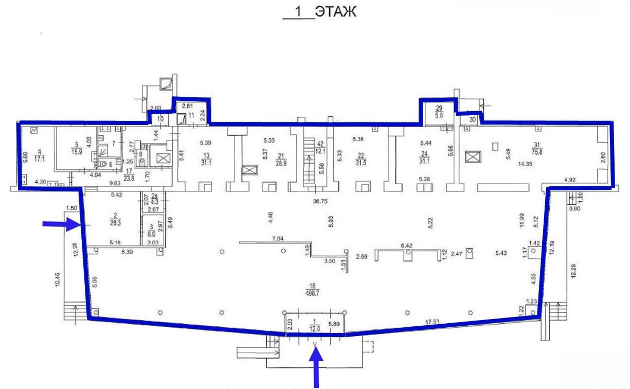 ГП16961209.Нежилое помещение.План этажа (поэтажный) с указанием границ реализуемого объекта.jpg