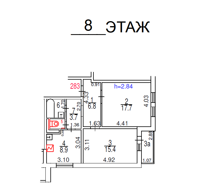 ГП16962150.Квартира.План этажа (поэтажный) с указанием границ реализуемого объекта.png
