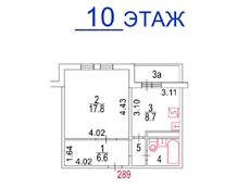 ГП16962147.Квартира.План этажа (поэтажный) с указанием границ реализуемого объекта.png