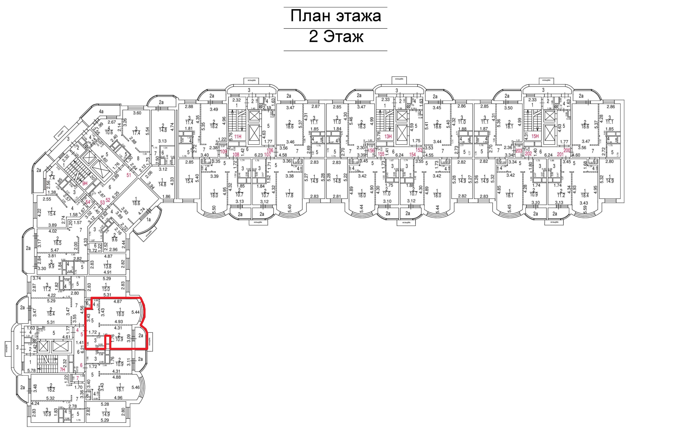 ГП16964276.Квартира.План этажа (поэтажный) с указанием границ реализуемого объекта.jpg