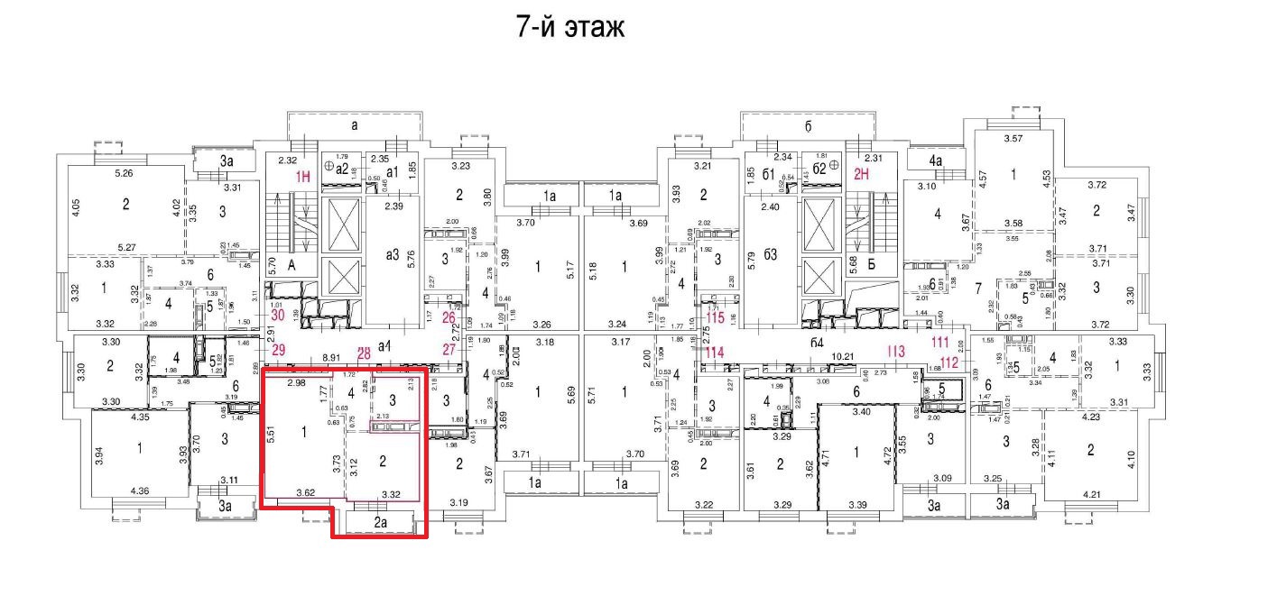 ГП16967336.Квартира.План этажа (поэтажный) с указанием границ реализуемого объекта.jpg