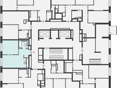 ГП16968943.Квартира. Договор долевого участия.План этажа (поэтажный) с указанием границ реализуемого объекта.jpg
