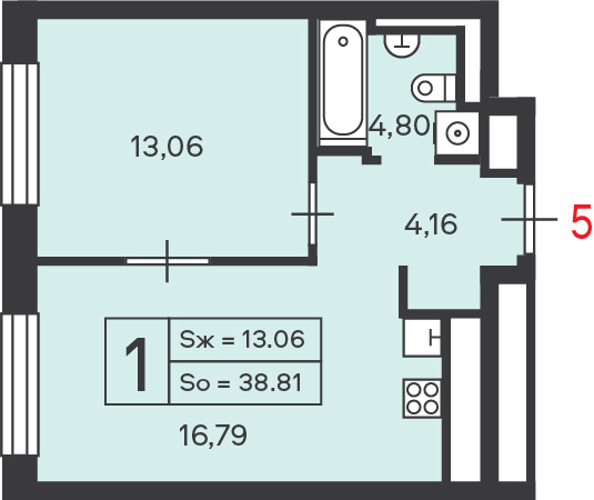 ГП16968943.Квартира. Договор долевого участия.План этажа (поэтажный) с указанием границ реализуемого объекта_2.jpg