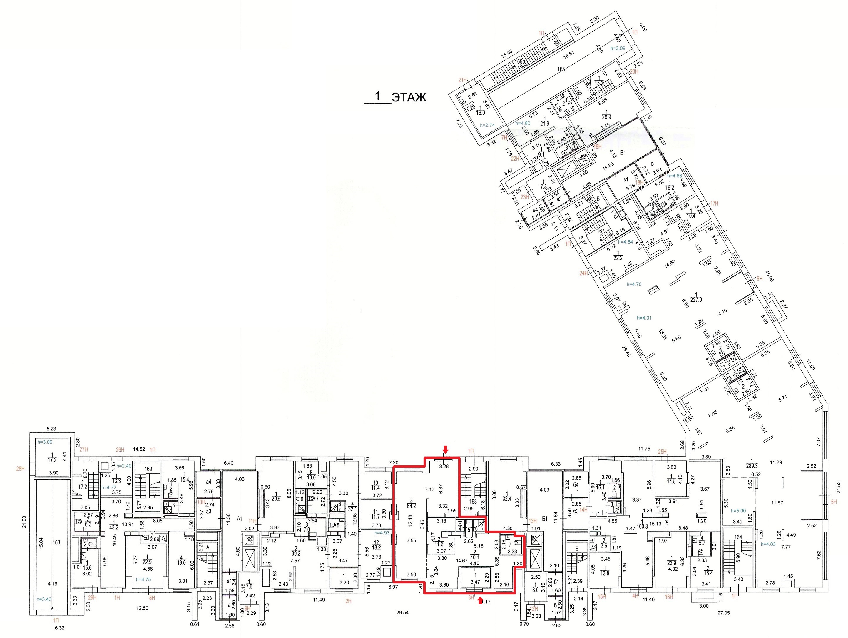 ГП16974370.Нежилое помещение.План этажа (поэтажный) с указанием границ реализуемого объекта.jpg