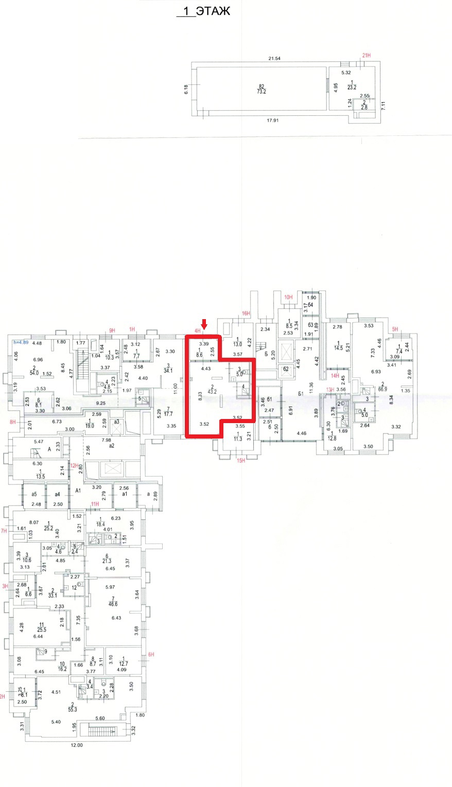 ГП16974372.Нежилое помещение.План этажа (поэтажный) с указанием границ реализуемого объекта.jpg