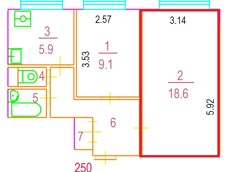 ГП16966957.Квартира.План этажа (поэтажный) с указанием границ реализуемого объекта.jpg