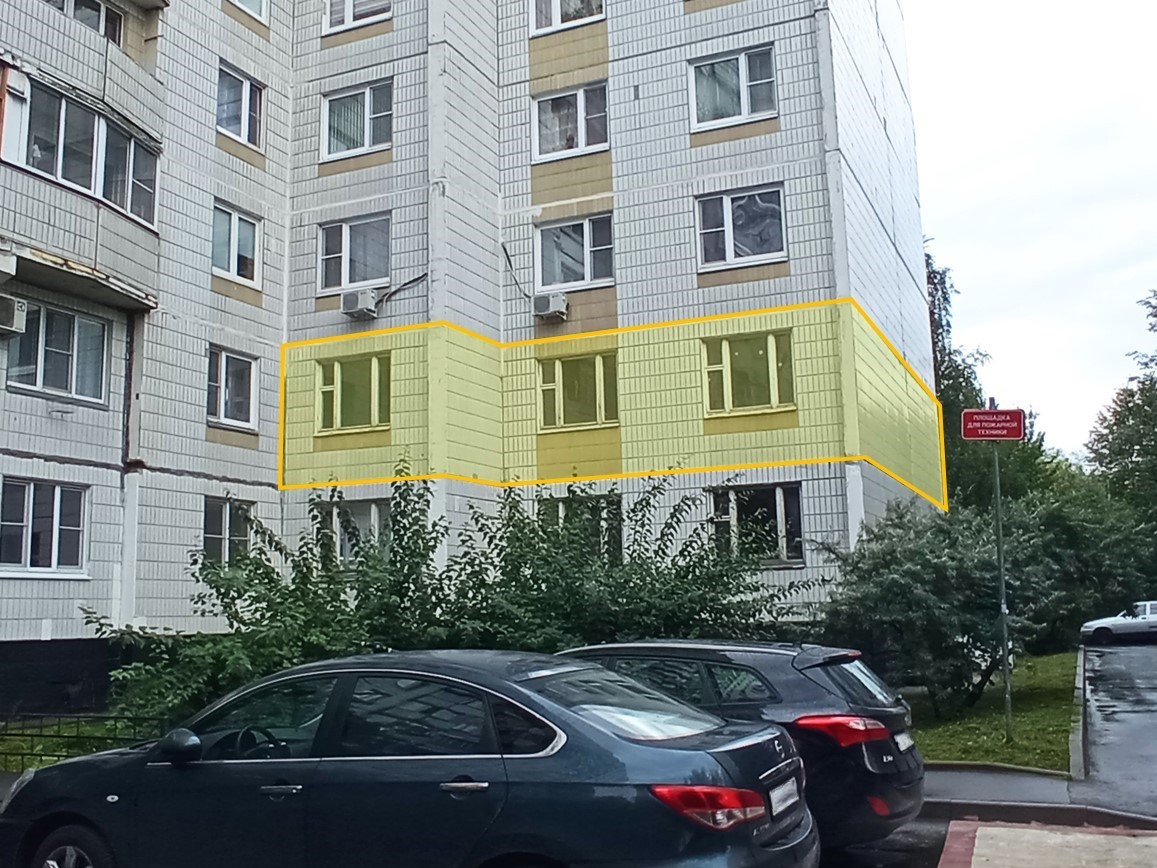 ГП16968500.Квартира.Фасад здания с выделенными окнами реализуемого объекта.jpg