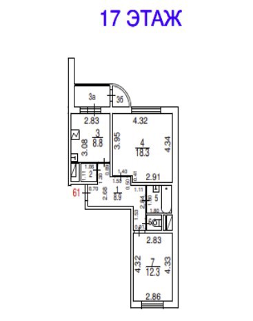 ГП16967722.Квартира.План этажа (поэтажный) с указанием границ реализуемого объекта.jpg