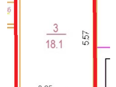 ГП16963955.Квартира.План этажа (поэтажный) с указанием границ реализуемого объекта.png