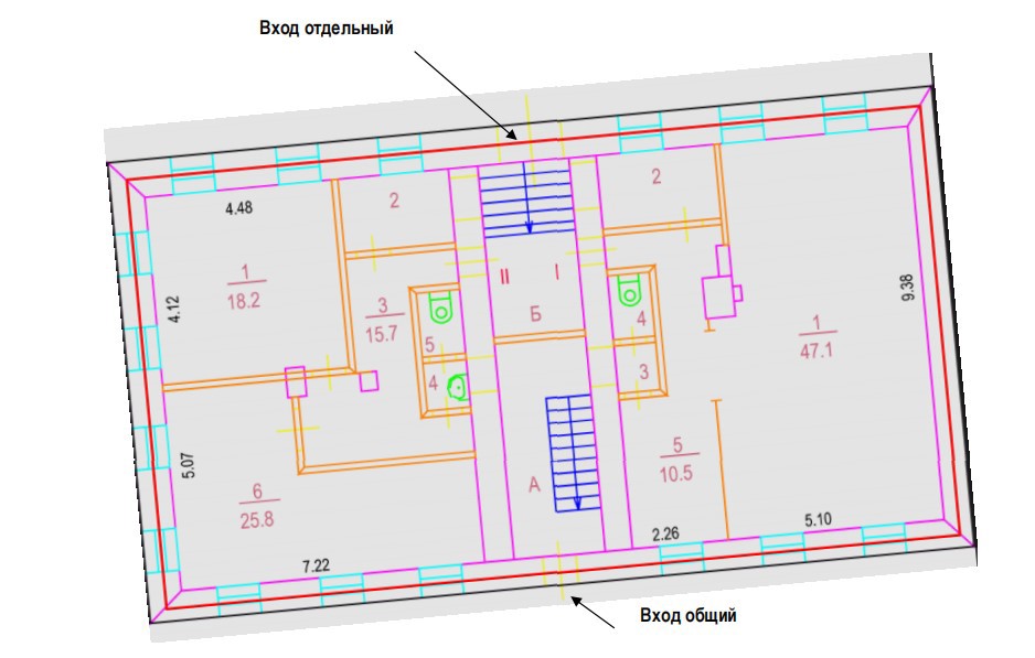 ГП16969124.Нежилое помещение.План этажа (поэтажный) с указанием границ реализуемого объекта.jpg