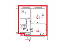 ГП16963742.Квартира.План этажа (поэтажный) с указанием границ реализуемого объекта.png