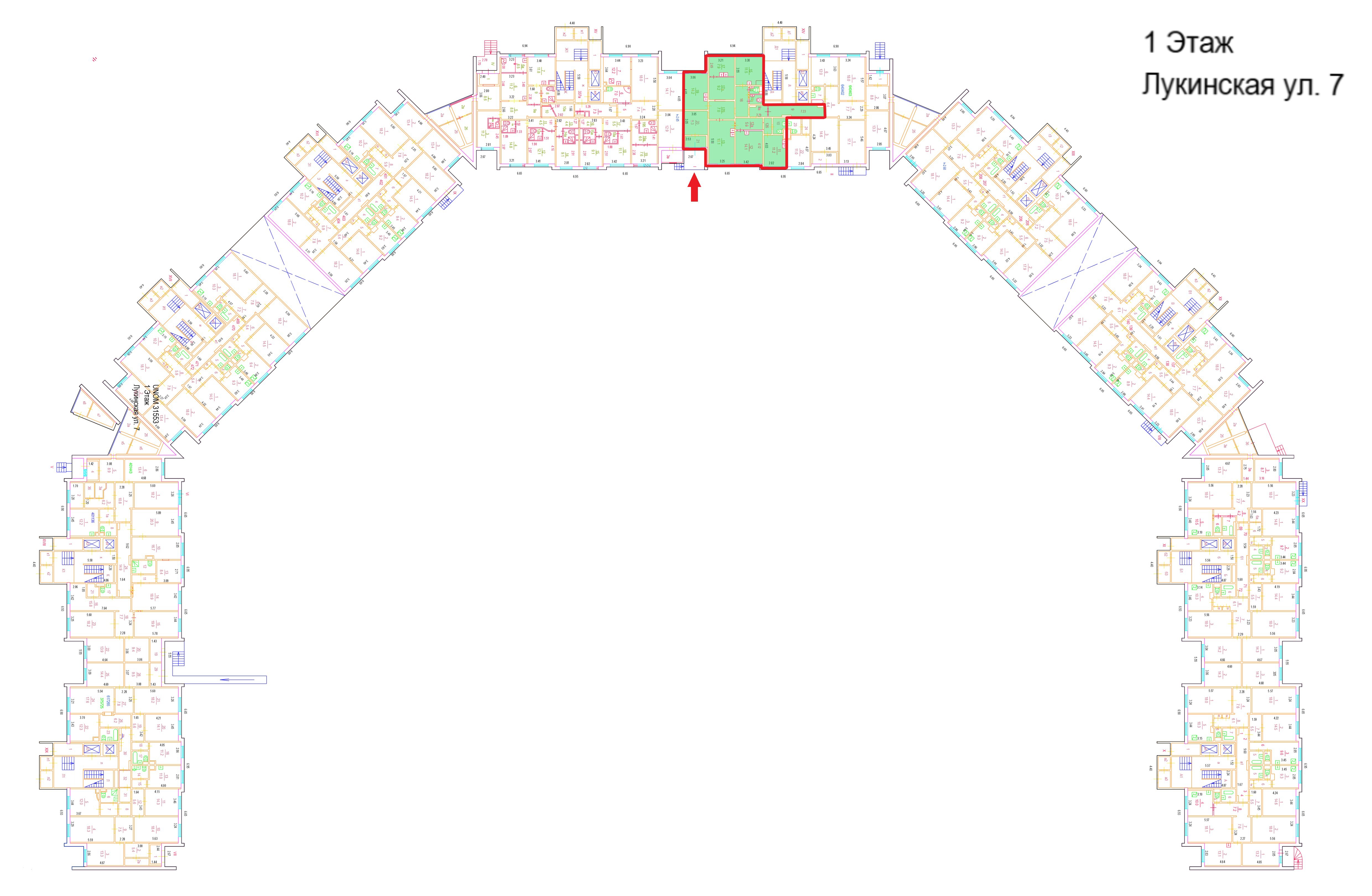 ГП16966832.Нежилое помещение.План этажа (поэтажный) с указанием границ реализуемого объекта.jpg