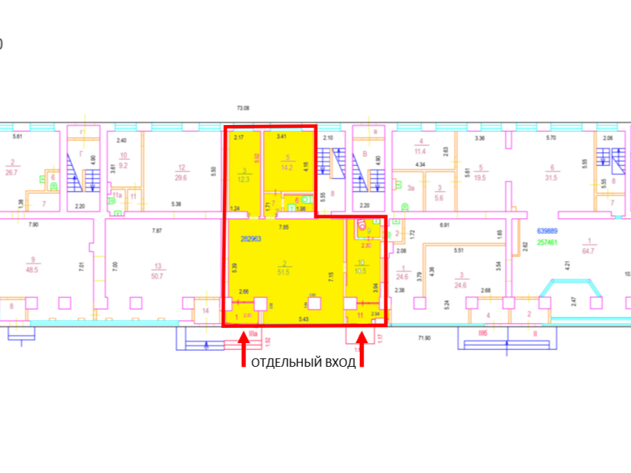 ГП16961421.Нежилое помещение.План этажа (поэтажный) с указанием границ реализуемого объекта_2.png